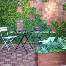 High quality 3 pieces Acacia Wood Bistro /coffee garden sets